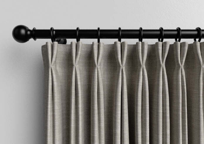 Kilkenny, Wool Grey - Made to Measure Curtains - Image 10